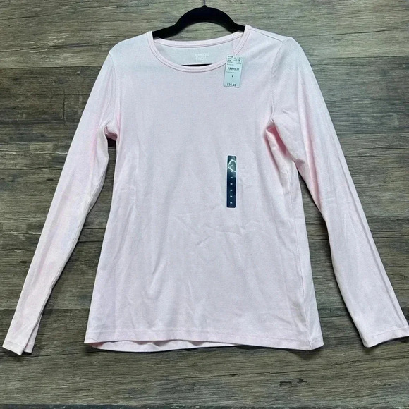 Lands End Pink Women’s Long Sleeve - Picture 1 of 4